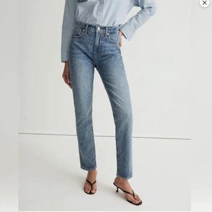MADEWELL | Tall Perfect Vintage Jean in Heathcote Wash | Size 28 Tall